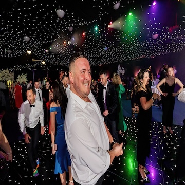 Black Starlight Dance Floor